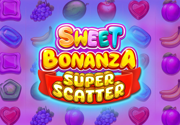 Слот Sweet Bonanza Super Scatter в Kosmonaut Casino
